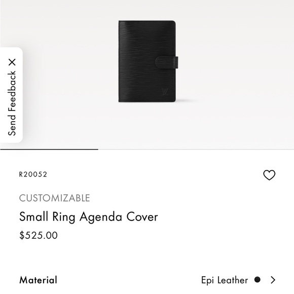 Louis Vuitton planner calendar card holder travel organizer passport wallet cute - Picture 11 of 11